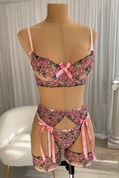 HALLIE Suspender belt